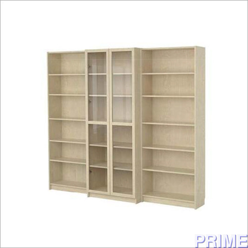 Wooden Book Case With Glass Door - Artwork: Handmade