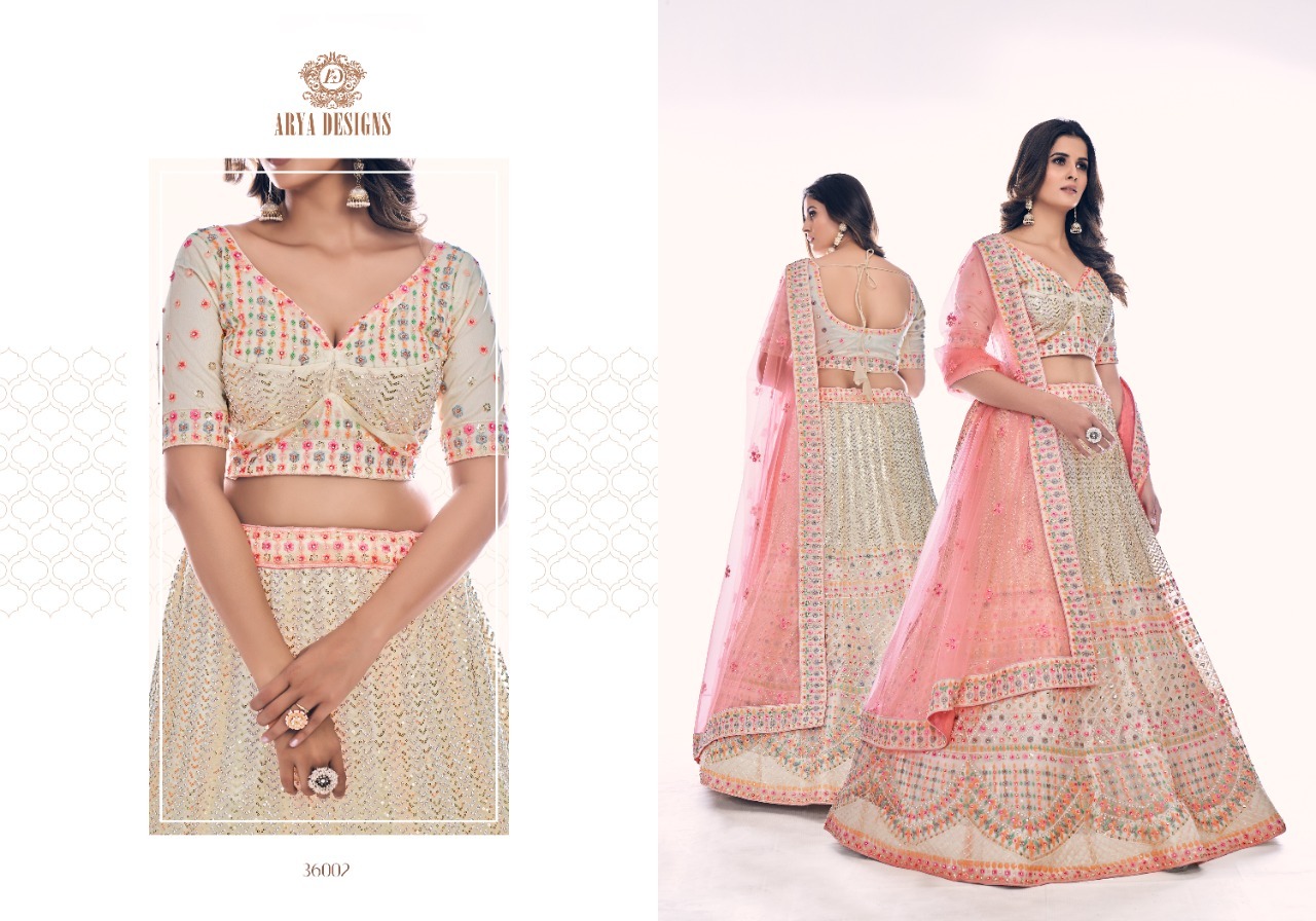 Multicolour Arya Lehenga