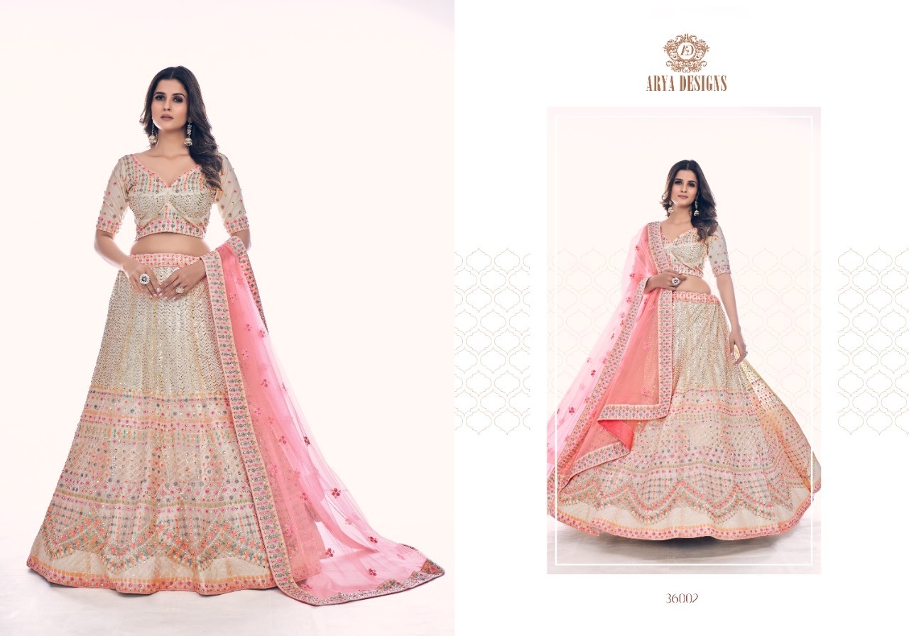 Multicolour Arya Lehenga