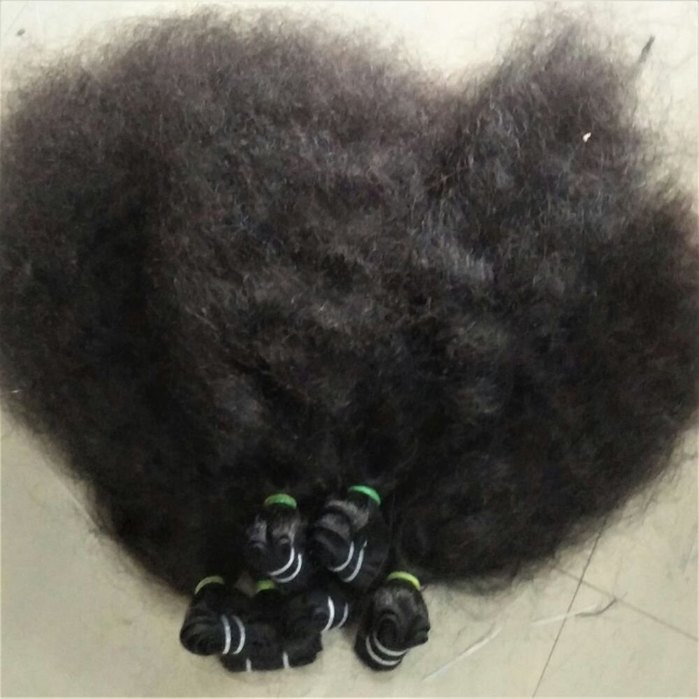 Natural Human Hair Extensions - Human Hair Type: Indian