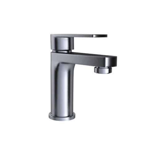Silver 15Mm Kitchen Brass Single Lever Basin Mixer