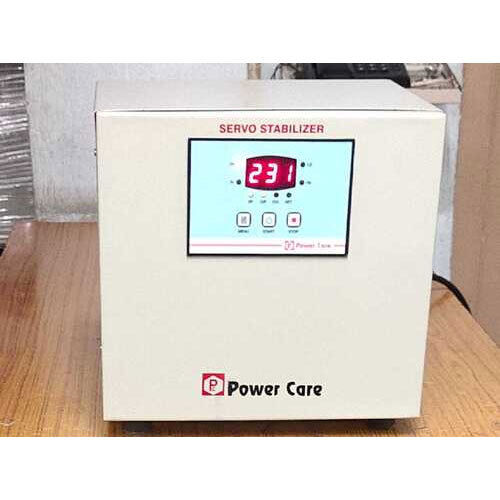 1kva 1phase Air Cooled Servo Voltage Stabilizer - Efficiency: 98%