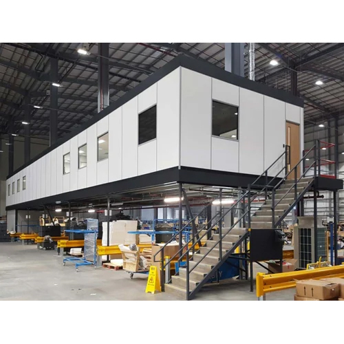 White Office Mezzanine Floor