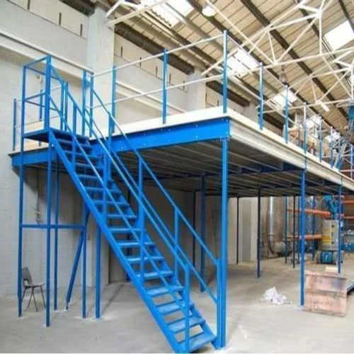 Blue Warehouse Mezzanine Floor