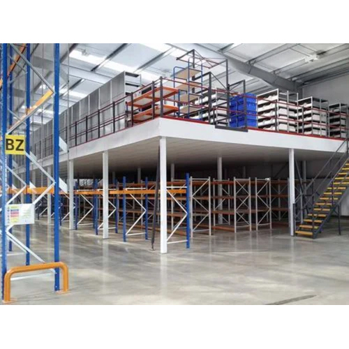 Blue Warehouse Mezzanine Floor
