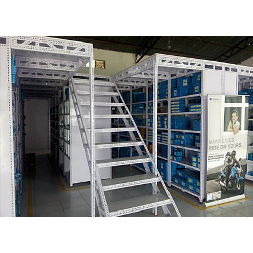 Storage Rack Mezzanine Floor - High-quality Metal, Custom Sizes Available, Various Colors - Anti-slip Surface, Environmentally Friendly, Easy To Assemble And Maintain