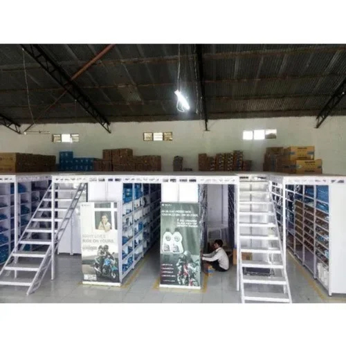 Storage Rack Mezzanine Floor - High-quality Metal, Custom Sizes Available, Various Colors - Anti-slip Surface, Environmentally Friendly, Easy To Assemble And Maintain