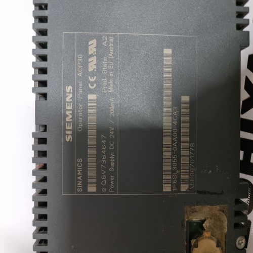 Siemens Sinamics 6sl3055-0aa00-4ca3 Operator Panel