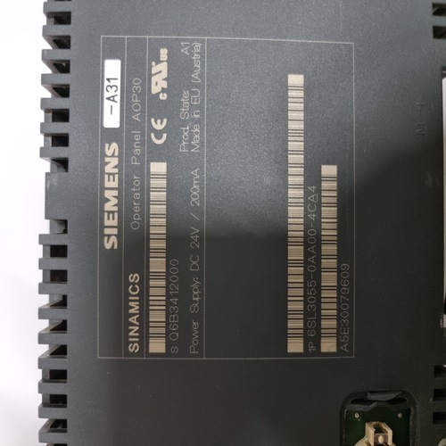 Siemens Sinamics 6sl3055-0aa00-4ca4 Operator Panel