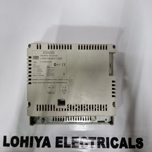 Siemens 6av6 640-0ca11-0ax0 Touchpanel Tp177 Micro