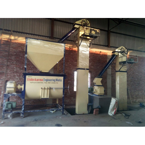 Semi-Automatic Industrial Mash Feed Plant