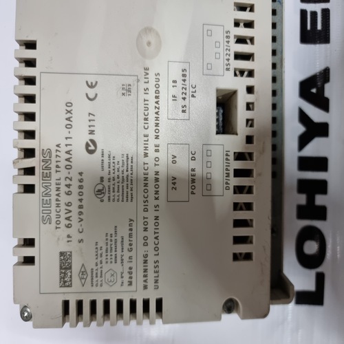 Siemens 6av6 642-0aa11-0ax0 Touchpanel Tp177a