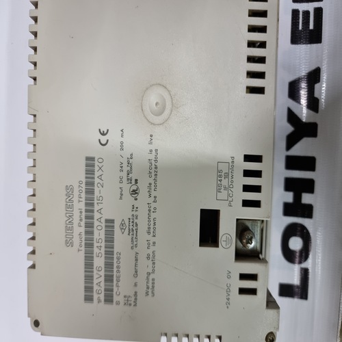 Siemens 6av6 545-0aa15-2ax0 Touchpanel Tp070