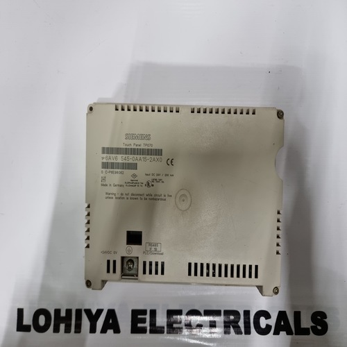 Siemens 6av6 545-0aa15-2ax0 Touchpanel Tp070