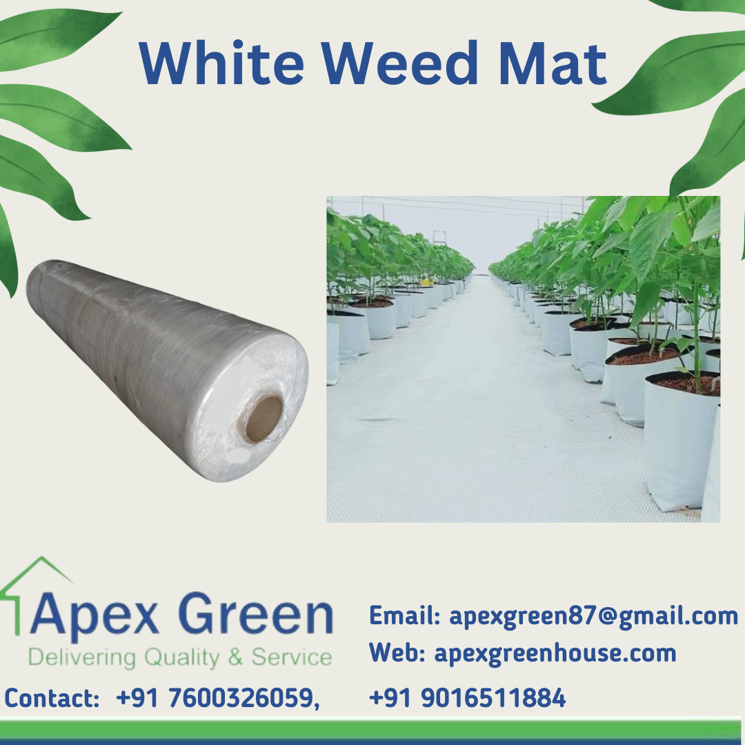 Weed Control Mat - Base Material: High-density Polypropylene (Hdpp)
