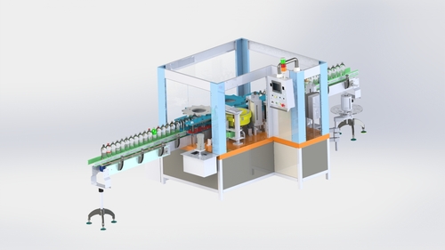 40 - 200 Bpm Bopp लेबलिंग मशीन