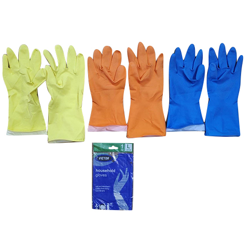 Multicolor Victor Household Gloves