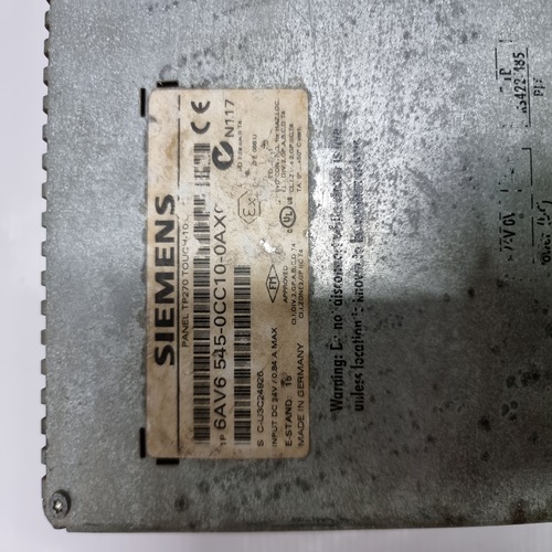 Siemens 6av6 545-0cc10-0ax0 Hmi