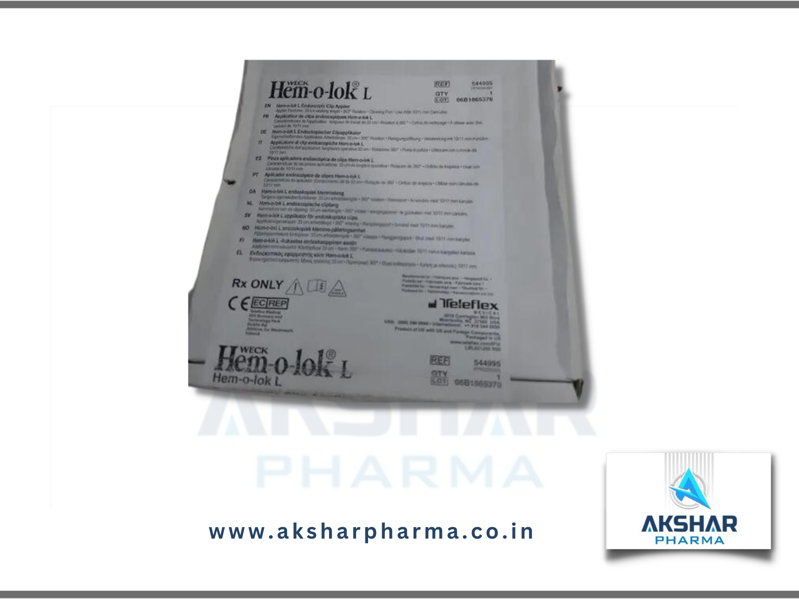 Hem O Lok Clip Applicator (Endoscopic Clip Applier) Recommended For: Hospital