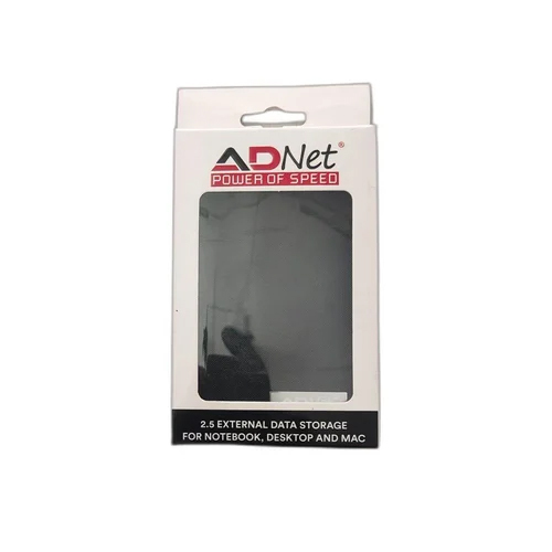 Adnet - 2.5 Inch External Data Storage Case | Domestic, Commercial & Consumer Applications, Multi-platform Compatibility Including Android, Ios, Linux, Mac, And Windows