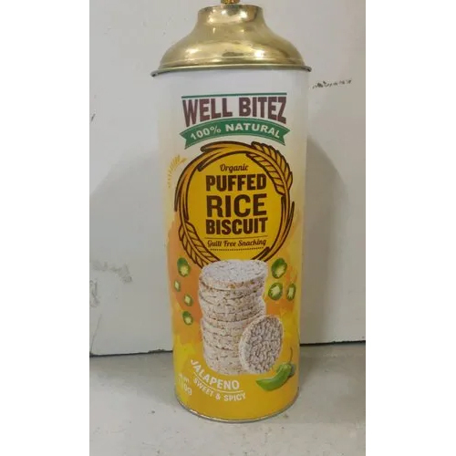 पेपर राउंड बिस्किट कंटेनर