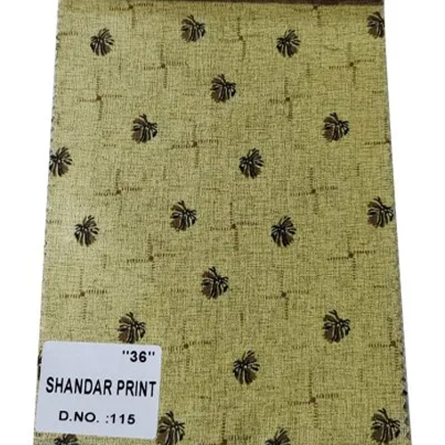 वॉशेबल 100 Gsm प्रिंटेड पॉलिएस्टर फ़ैब्रिक