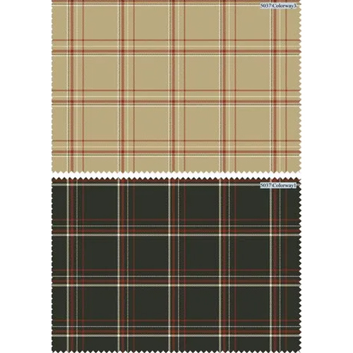 Different Available 58 Inch Check Design Cotton Shirting Fabric