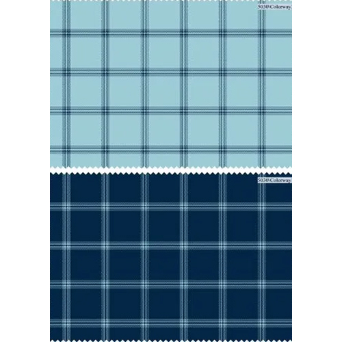 Different Available 58 Inch Check Design Cotton Shirting Fabric