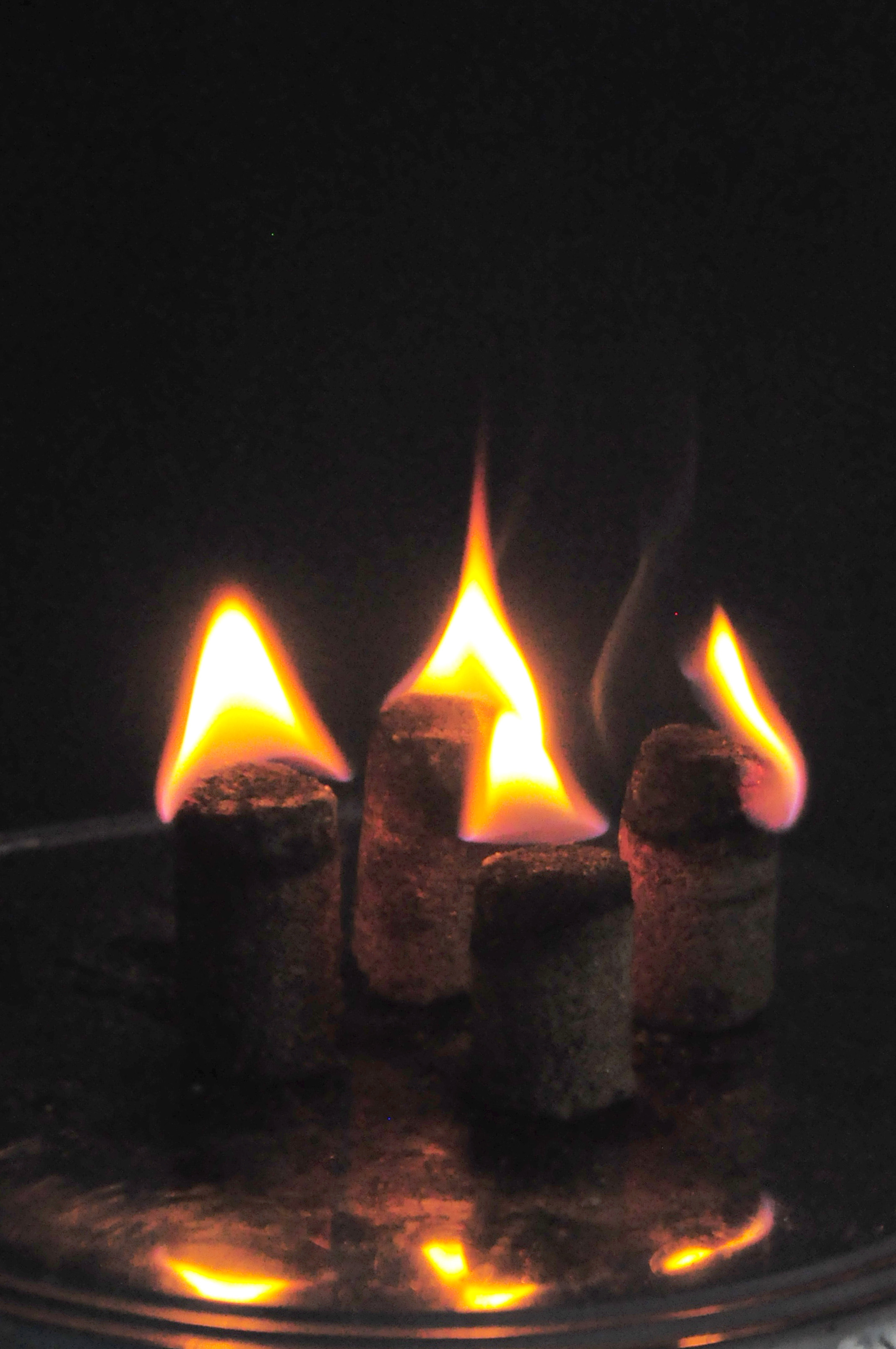 Indian Panchagavya Loban Dhoop Round Shape