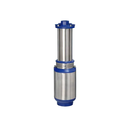 Vertical Openwell Submersible Pump - 5 HP Single-Stage, 50 m Head | Stainless Steel, 1440 RPM Speed, Submersible Industrial Application