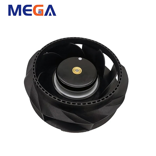  ब्लैक 17569 48V 3400Rpm टर्बो बैकवर्ड टिल्टिंग सेंट्रीफ्यूगल फैन