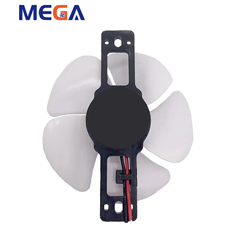 ब्लैक-व्हाइट बॉल ब्रशलेस डीसी ह्यूमिडिफ़ायर बैटरी ओवन ब्रैकेट कूलिंग फैन