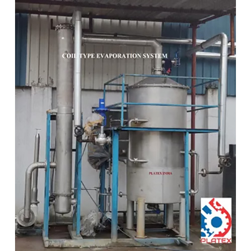 Single Coil Evaporation System - Stainless Steel, Semi-automatic Electric Drive | Ideal For Distillation, Concentration, Purification