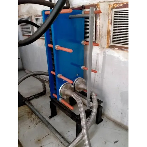 Chiller Heat Exchanger - Color: Blue