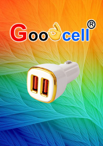 5v 3.1 एम्प डबल यूएसबी कार चार्जर बॉडी मटेरियल: Abs