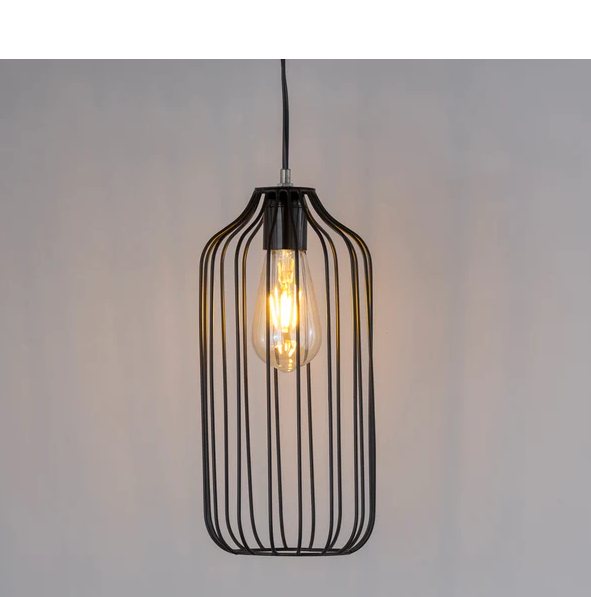 Metal Set Hanging Light Pendant - Metal, 28.5x20x82 Cm, Brass | Vintage Style, Durable Material, Bright Lighting, Easy Installation, Elegant Home Decor
