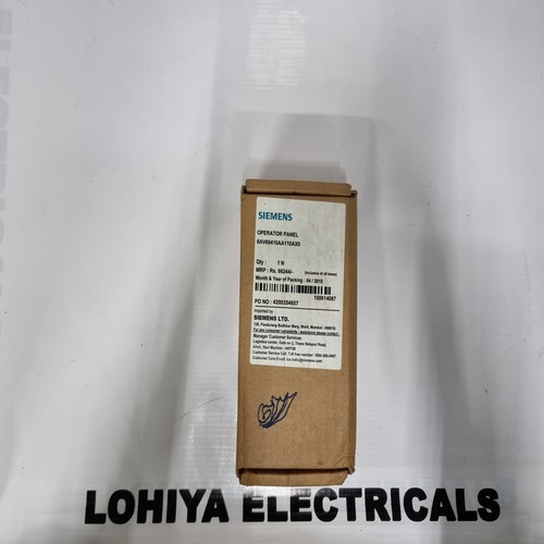 Siemens 6av66410aa110ax0 Operator Panel