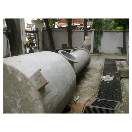 ग्रे पीपी एफआरपी स्क्रबर