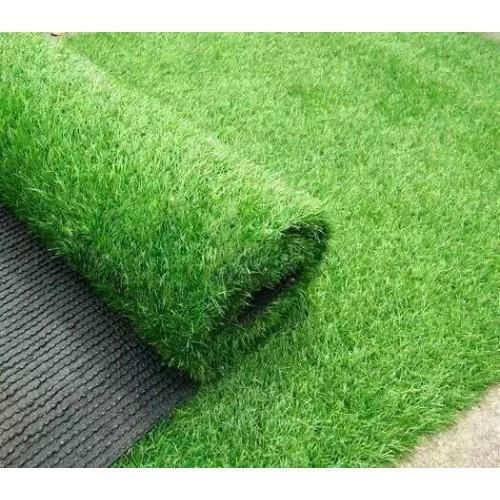 Artificial Grass - Nylon, Polyethylene & Polypropylene | Green Color, 5-year Warranty For Domestic & Commercial Garden Use