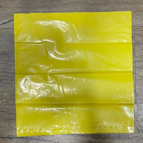 Yellow VCI Film Bag - 300 to 600 Gauge | Customized Sizes, Soft Texture, Single-Layer Lamination, Transparent for Easy Identification
