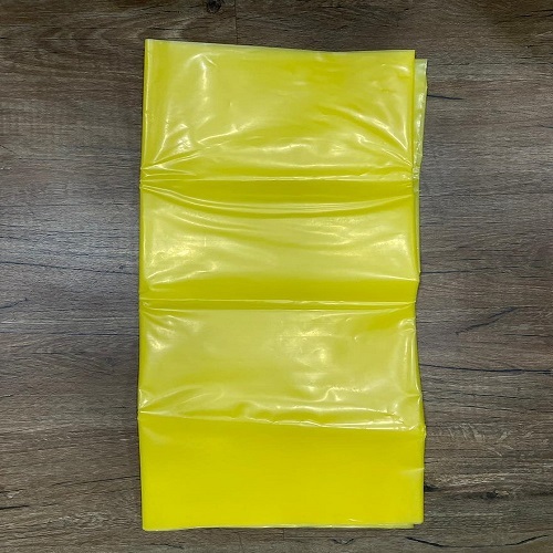 Yellow Vci Film Bag - 300 To 600 Gauge | Customized Sizes, Soft Texture, Single-layer Lamination, Transparent For Easy Identification