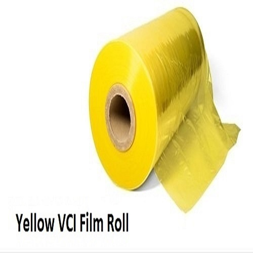 Yellow Vci Film Bag - 300 To 600 Gauge | Customized Sizes, Soft Texture, Single-layer Lamination, Transparent For Easy Identification