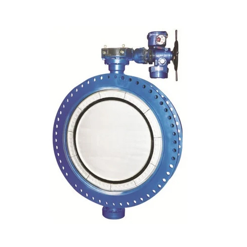 Butterfly Valve With Electric Actuator Application: Industrial