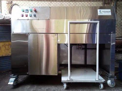 Ecocompostertm - 250 Kg/day Capacity, 1100x600x1100 Mm Dimensions | User-friendly, Low Maintenance Organic Waste Processor With Curing System