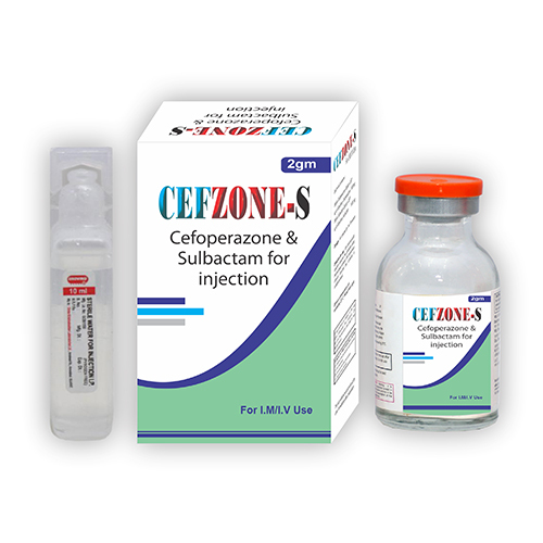 इंजेक्शन के लिए तरल 2g सेफ़ोपेराज़ोन और सल्बैक्टम