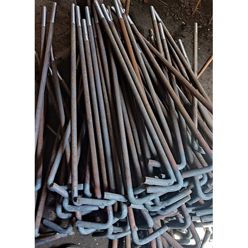 High Mast Foundation Bolt - Commercial Grade, Tempered Heat Treatment, Galvanized Surface Treatment | Durable And Reliable Performance
