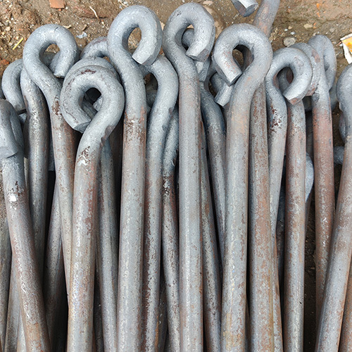 8.8 Foundation Bolt - Tempered Grade Normal Standard Galvanized Surface Treatment For Enhanced Durability And Corrosion Resistance