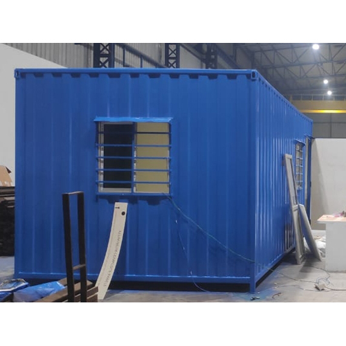 कंटेनर 20 फीट X 10 फीट X 8 फीट पोर्टा केबिन