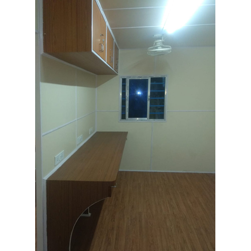 पीवीसी 10 फीट X 10 फीट X 8.6 फीट वर्क स्टेशन कंटेनर