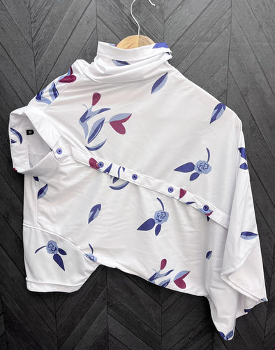 Different Available Mens Leaf Print Casual Shirt